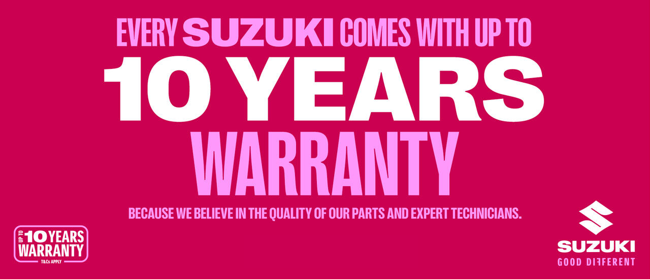 Suzuki 10 Year Warranty Image