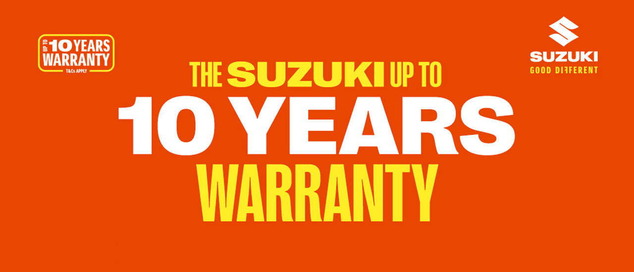 Suzuki 10 Year Warranty Image